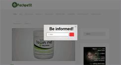 Desktop Screenshot of pechpetit.com